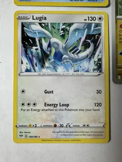 Pokemon TCG Mewtwo Greninja Lugia Latios 5 Card Lot - Image 3