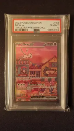 Pokemon 151 Mew EX 053 - Ultra-Premium Collection - PSA 10 Card - Image 2