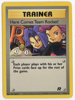 Here Comes Team Rocket 71/82 Team Rocket Pokemon Card - Image 1