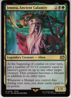 MTG Jenova, Ancient Calamity Normal NM FINAL FANTASY Magic 228 - Image 1
