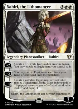1 x Nahiri, the Lithomancer - Commander Masters - NM-Mint - MTG - Image 1