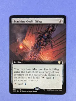 MTG Magic: The Brothers' War: Commander: Machine God's Effigy #063 Rare - NM - Image 1