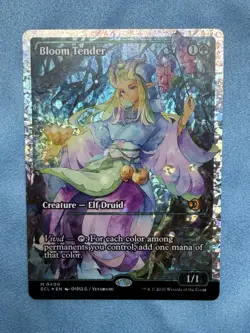 Bloom Tender (0400) (Showcase) (Fracture Foil) Lorwyn Eclipsed Fracture Foil MTG - Image 1