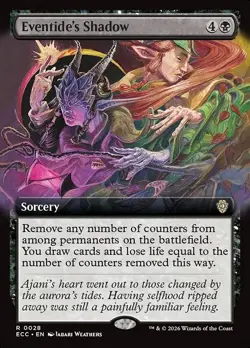 Eventide's Shadow X1 EXTENDED ART-NM/M-Commander: Lorwyn Eclipsed - Image 1