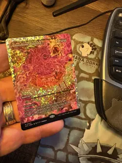 Bloodline Bidding (Showcase) (Fracture Foil) Lorwyn Eclipsed Foil - Image 1