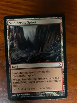 MTG Smoldering Spires SINGLE USED EXCELLENT CONDITION SEE PHOTOS - Image 1