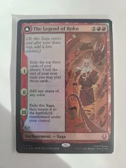 FOIL The Legend of Roku - Avatar Roku English Avatar: The Last Airbender 0145 NM - Image 3