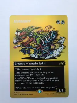 MTG Bloodghast (DFT) Aetherdrift Borderless First Place Foil Rare 536 - Image 1