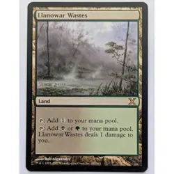 Llanowar Wastes, Tenth Edition (10E) #355, NM MTG - Image 1