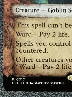 Hexing Squelcher 0317 - Showcase Rare - Magic the Gathering: Lorwyn Eclipsed NM - Image 5