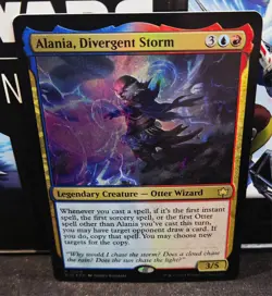 magic the gathering - FOIL! - Alania, Divergent Storm - Legendary Creature -Rare - Image 1