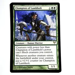 Champion of Lambholt 171 R Avacyn Restored Magic the Gathering MTG LP - Image 1