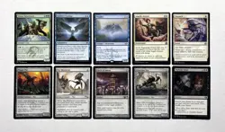 158 MTG MAGIC THE GATHERING 10 CARD MIXED LOT GOLD UNCOMMON SILVER ARTIFACT ♨ - Image 1