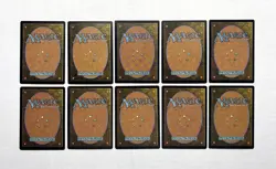 158 MTG MAGIC THE GATHERING 10 CARD MIXED LOT GOLD UNCOMMON SILVER ARTIFACT ♨ - Image 2