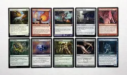 157 MTG MAGIC THE GATHERING 10 CARD MIXED LOT UNCOMMON SILVER ARTIFACT SORCER ♨ - Image 1
