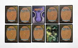 156 MTG MAGIC THE GATHERING 10 CARD MIXED LOT UNCOMMON SILVER ARTIFACT SORCER ♨ - Image 2