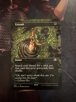 Entomb (Borderless) Dominaria Remastered Regular - Image 1