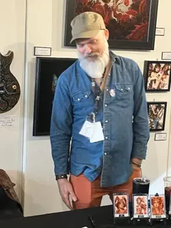 MTG M:tG APOCALYPSE Reef Shaman FOIL - SIGNED by Scott M. Fischer! - Image 2