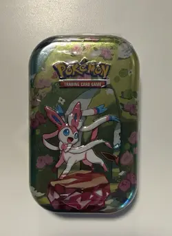 Pokemon TCG Prismatic Evolutions Mini Tin Sylveon - Brand New / Factory Sealed - Image 1