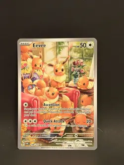 Eevee 188/167 Illustration Rare Twilight Masquerade Pokemon Near Mint - Image 1
