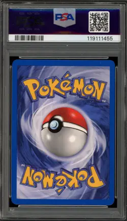 Pokemon Misty Gym Heroes Unlimited Holo Rare #18 PSA 9 Mint - Image 2