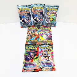 Pokemon TCG 7 Booster Packs Phantasmal Flames Mega Evolution Journey Together - Image 1