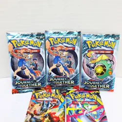 Pokemon TCG 7 Booster Packs Phantasmal Flames Mega Evolution Journey Together - Image 2