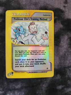Professor Elm's Training Method - 148/165 - Reverse Holo LP TCG Pokemon - Image 2