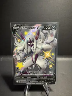 Pokemon TCG Grimmsnarl V Shining Fates SV116/SV122 Holo Shiny Holo Rare NM - Image 1