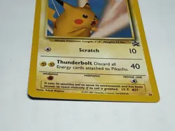 Pokemon Pikachu Snap WOTC Black Star Promo - Image 1