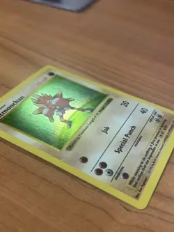 Hitmonchan - 7/102 Shadowless Holo Rare - 1999 - Pokemon TCG - Image 2