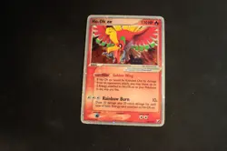 2005 POKEMON EX UNSEEN FORCES #104 HO-OH EX-HOLO - Image 1