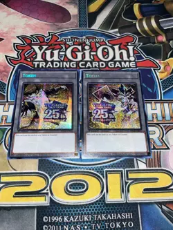 YUGIOH! 25th Anniversary Token Set : Yugi - MP24-EN051 And Kaiba-MP24-EN062 - Image 1