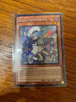 Yu-Gi-Oh Quarter Century Stampede Live Twin Lil-La Secret Rare RA04-EN036 NM - Image 1