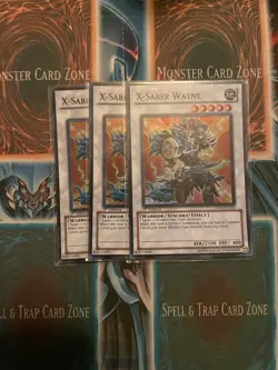 Yu-Gi-Oh 3x X-Saber Wayne 5DS3-EN042 1st Edition NM - Image 1