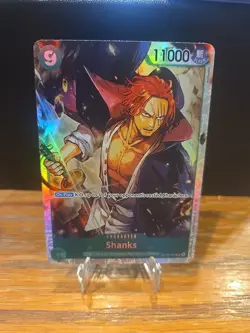 • Shanks • ST16-004 SR The Best Vol 2 Promo Holo Foil One Piece TCG NM - Image 1
