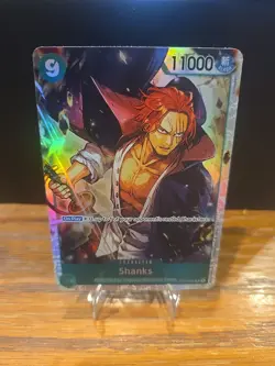 • Shanks • ST16-004 SR The Best Vol 2 Promo Holo Foil One Piece TCG NM - Image 2
