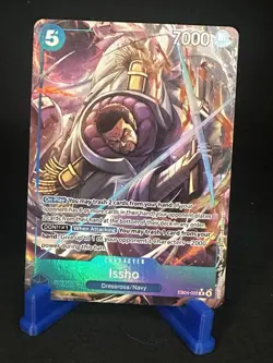 Issho (Alt Art) EB04-022 Rare One Piece OP14 The Azure Sea’s Seven Near Mint - Image 1