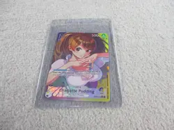 One Piece CCG Two Legends Charlotte Pudding OP08-058 Alt Art Parallel Foil NM - Image 1