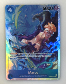 One Piece Marco #PRB02-008 SR Super Rare The Best Vol.2 - Image 1