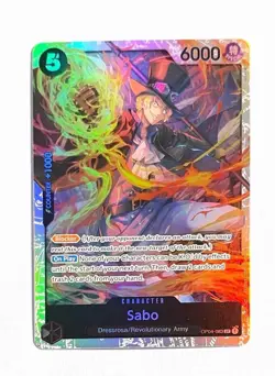 Sabo ~ One Piece Kingdoms of Intrigue ~ Foil OP04-083 - Image 1