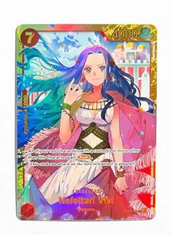 Nefeltari Vivi ~ One Piece Kingdoms of Intrigue ~ Secret Rare Foil OP04-118 - Image 1