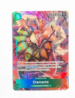 Diamante ~ One Piece Kingdoms of Intrigue ~ Parallel Alternate Art OP04-028 - Image 1