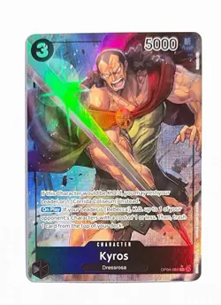 Kyros ~ One Piece Kingdoms of Intrigue ~ Alternate Art Foil OP04-082 - Image 1
