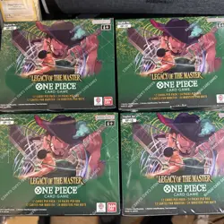 One Piece Card Game OP-12 Legacy of the Master Booster Box, English, New Sealed - Image 1