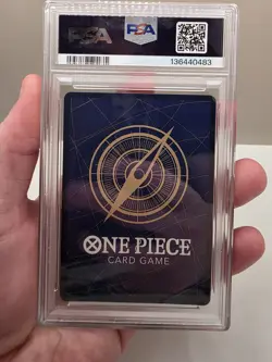 2025 ONE PIECE OP12-LEGACY OF THE MASTER #011 PORTGAS D. ACE PSA 10 - Image 2