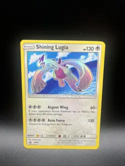 Pokemon TCG Shining Lugia SM82 2017 Black Star Promo Holo Card - Image 1