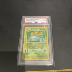 Venusaur PSA 4 Pokemon Card. Base Set 15/102 rare holo WOTC 1999. - Image 1