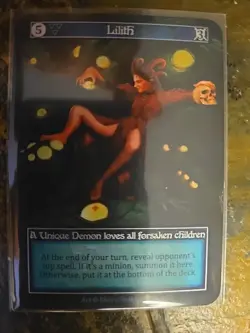 NM LILITH Unique FOIL from the Gothic set In Sorcery: Contested Realm. - Image 3