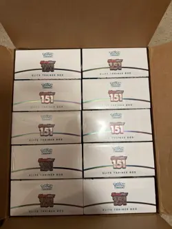 Pokemon Scarlet & Violet 151 ETB Elite Trainer Box TCG FACTORY SEALED - Image 2
